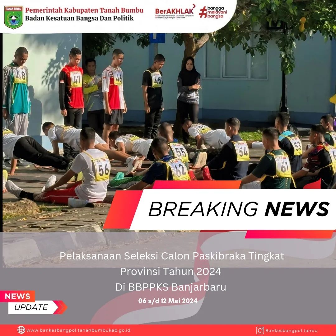 PELAKSANAAN SELEKSI CAPASKA TINGKAT PROV. TAHUN 2024 