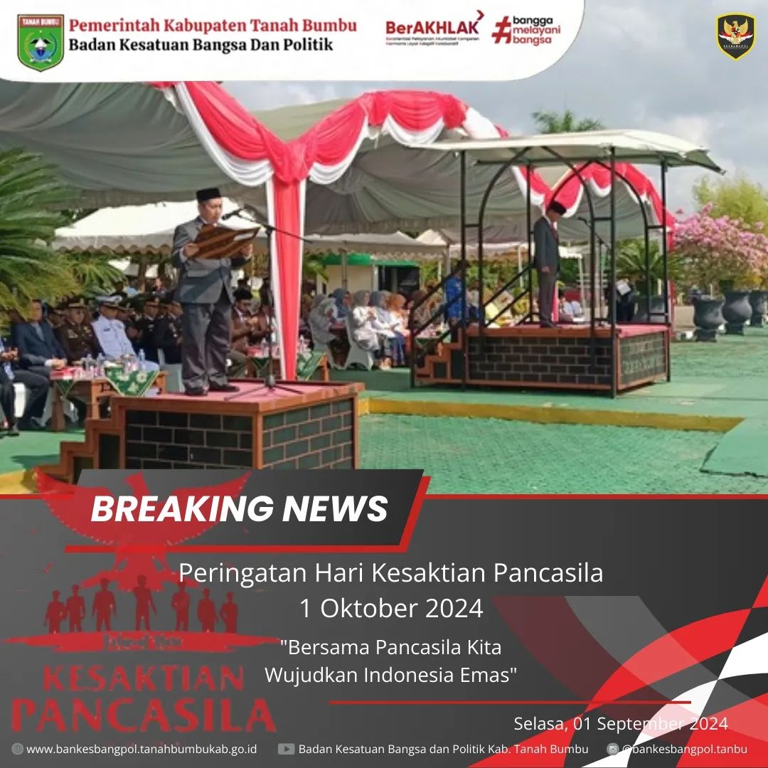 APEL PERINGATAN HARI KESAKTIAN PANCASILA
