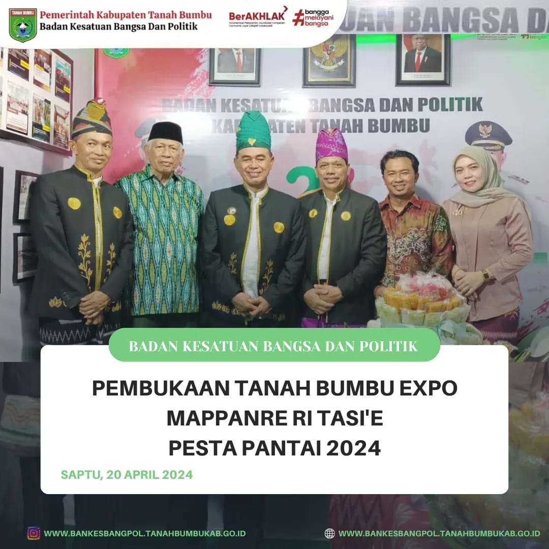 PEMBUKAAN TANAH BUMBU EXPO MAPPANRE RI TASI'E PESTA PANTAI PAGATAN TAHUN 2024