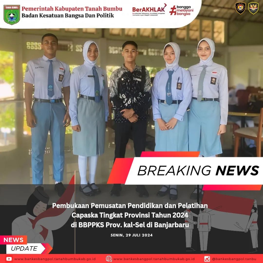 CAPASKA ASAL TANBU MENGIKUTI PUSDIKLAT TINGKAT PROV