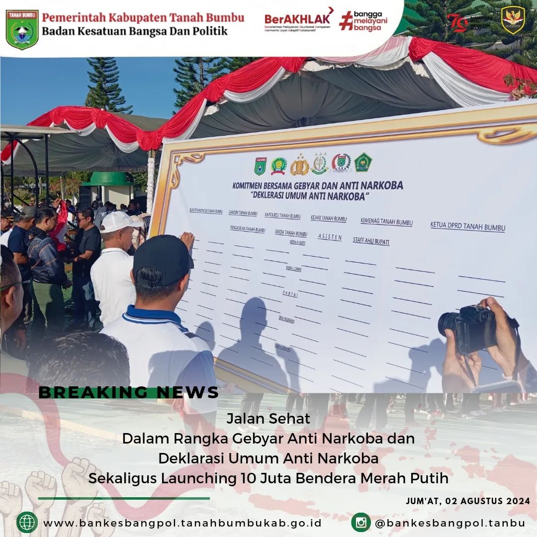 DEKLASI UMUM ANTI NARKOBA 