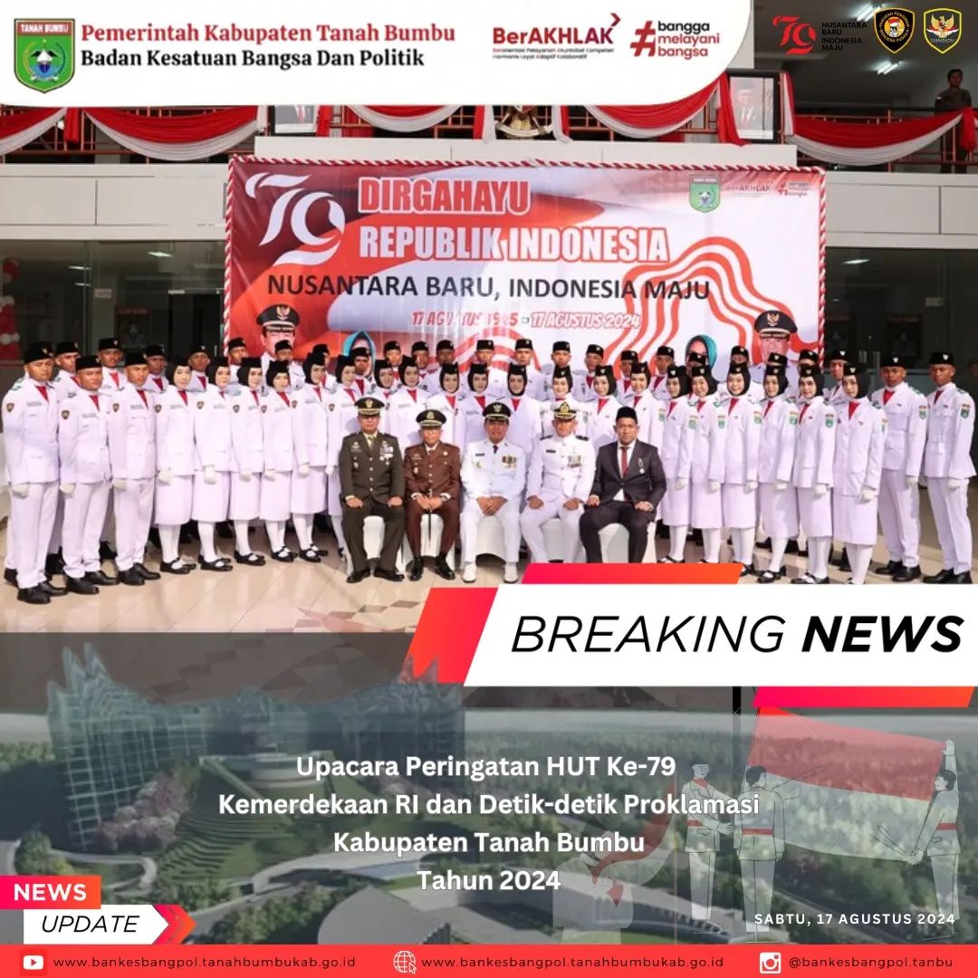 UPACARA DETIK-DETIK PROKLAMASI HUT RI KE-79