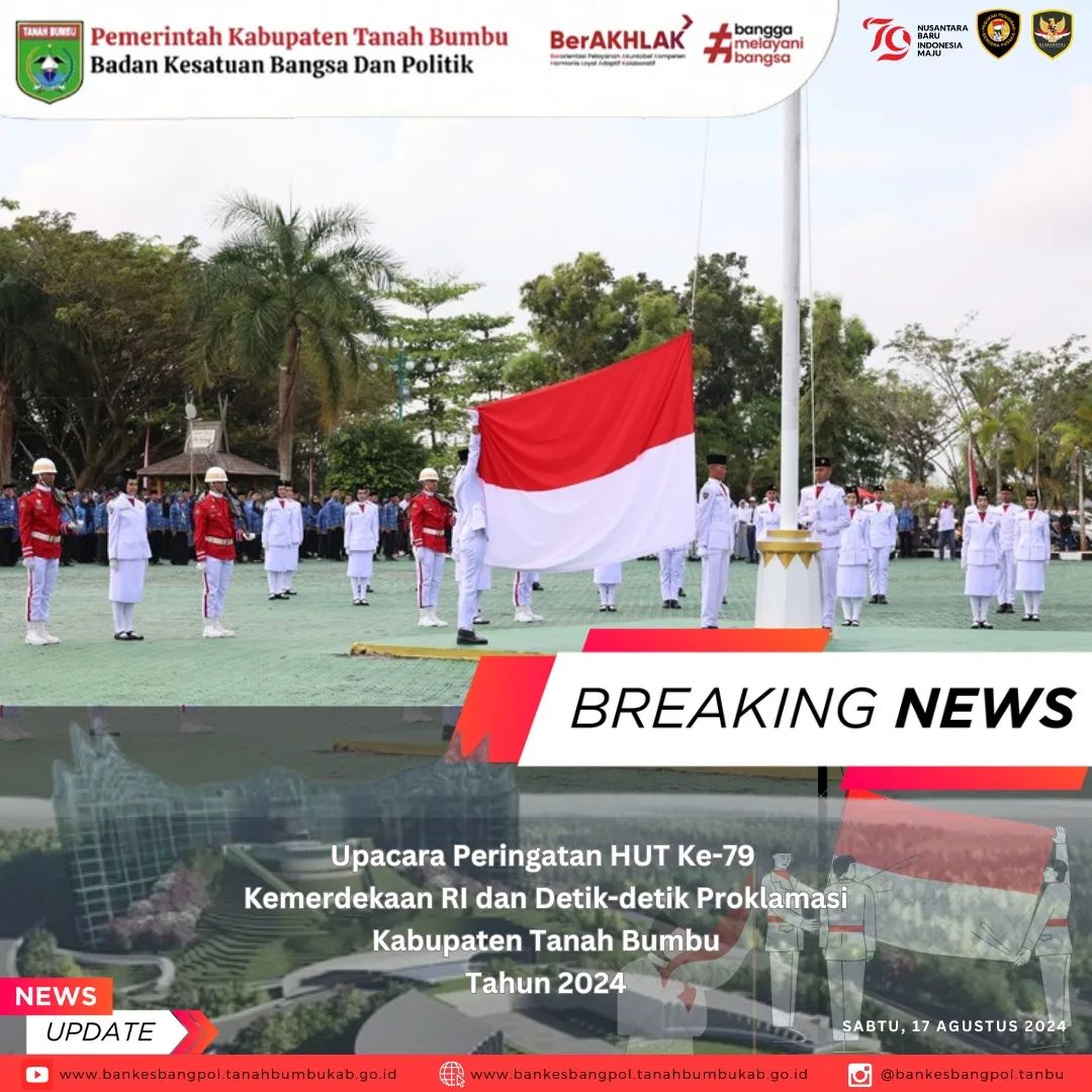 UPACARA DETIK-DETIK PROKLAMASI HUT RI KE-79